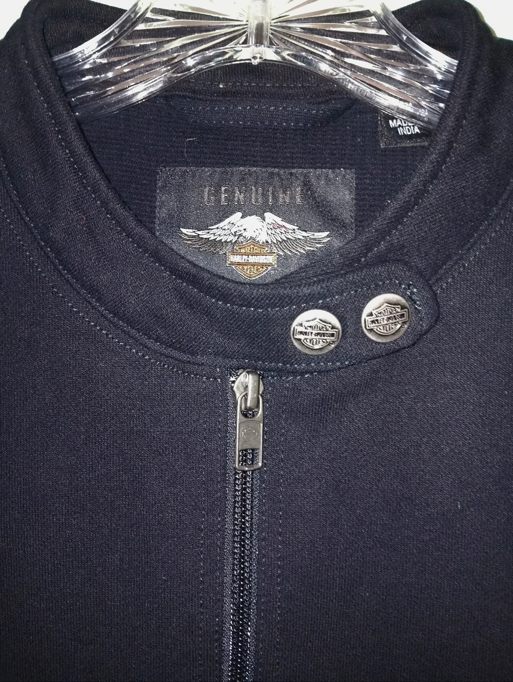 Geniune Harley Davison Ladies Black Motorclothes Jacket - Picture 3 of 13
